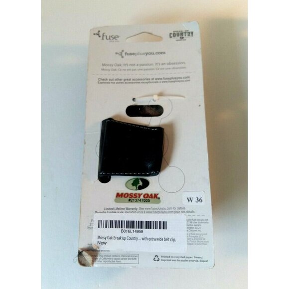 New 2 Mossy Oak Universal Phone Case Holder with Clip Break Up Country Camo Fuse - Picture 9 of 11